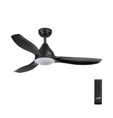 7701/24L VIVA LED SN 186 Люстра-вентилятор, черный LED 24Вт 3000-6000K D1220 пульт ДУ STORM