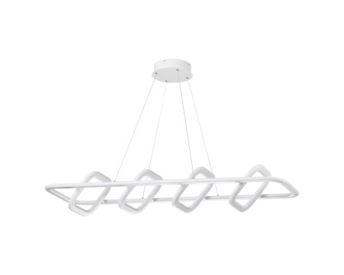 359184 OVER NT23 165 белый Светильник подвесной диммируемый, в комплекте пульт ДУ IP20 LED 4000К 175W 220V ONDO