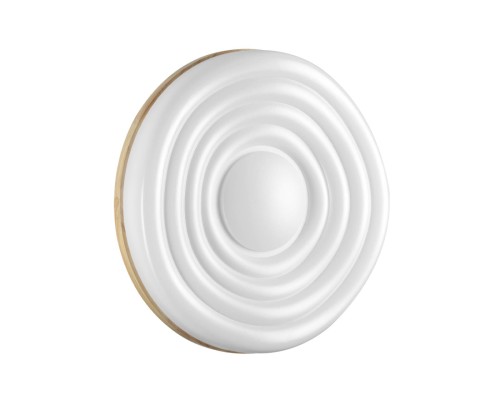 7674/DL PALE SN 152 белый/натуральное дерево LED 48Вт 3000-6000К D388 IP43 пульт ДУ FASS WOOD