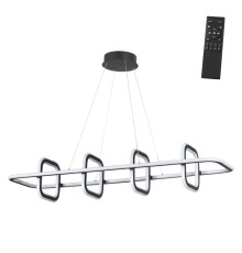 359185 OVER NT23 165 черный Светильник подвесной диммируемый, в комплекте пульт ДУ IP20 LED 4000К 175W 220V ONDO