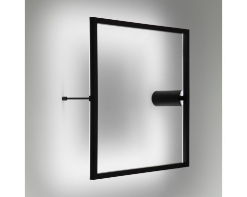 4385/24WL HIGHTECH ODL23 121 черный/металл Настенный светильник IP20 RGB динамическая подсветка ПДУ в комплекте LED 24W 3000K OMEN