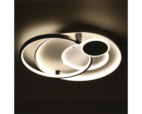 6544/113CL LEDIO LN23 069 черный, белый Люстра потолочная LED 113W 3000-6000K 6283Лм 220V ANEKO