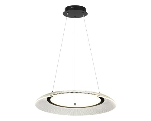 359189 OVER NT23 154 черный Светильник подвесной диммируемый, в комплекте пульт ДУ IP20 LED 3000К~6000К 48W 220-240V WELLE