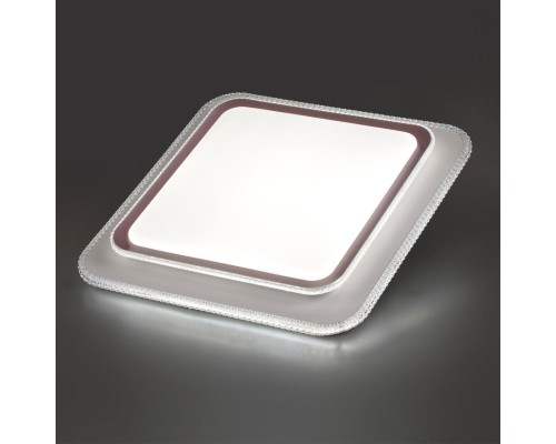 7683/EL MARON SN 140 Светильник пластик/темно-коричн. LED 70Вт 3000-6000K 500х500 IP43 пульт ДУ LOSY