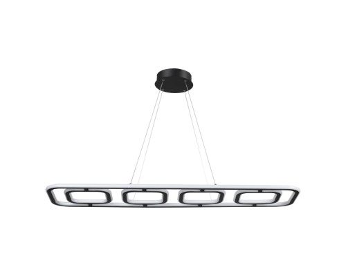 359185 OVER NT23 165 черный Светильник подвесной диммируемый, в комплекте пульт ДУ IP20 LED 4000К 175W 220V ONDO