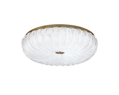 7719/60L PIKO LED SN 40 Светильник металл/стекло/прозрачный/золотой LED 60Вт 3000-6500K D500 IP20 пульт ДУ TESORO