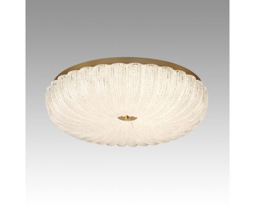 7719/60L PIKO LED SN 40 Светильник металл/стекло/прозрачный/золотой LED 60Вт 3000-6500K D500 IP20 пульт ДУ TESORO