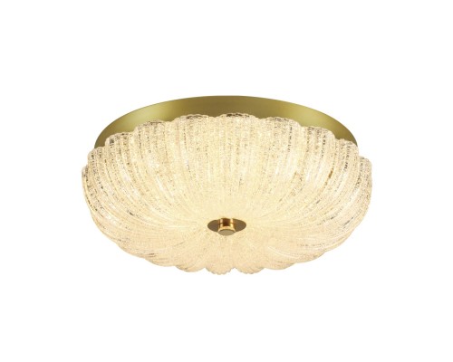 7719/36L PIKO LED SN 40 Светильник металл/стекло/прозрачный/золотой LED 36Вт 3000-6500K D300 IP20 пульт ДУ TESORO