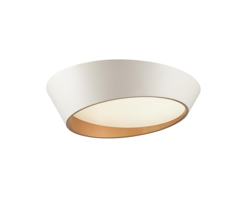 7693/60L AVRA LED SN 28 Светильник металл/акрил/белый/золотистый LED 60Вт 3000-6000K D500 IP20 пульт ДУ APEX