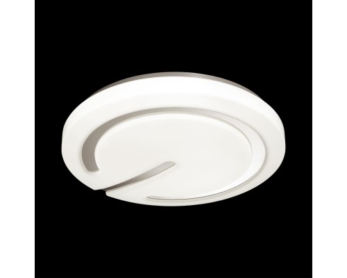 3041/DL SN 018 Светильник пластик/хром LED 48Вт 3000-6500К D400 IP43 пульт ДУ/RGB/LampSmart BUTTON