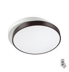 Люстра потолочная с пультом ДУ Lumion 4509/72CL белый, черн LED 72W 3000-6000K 6120Лм 220V AGATHA