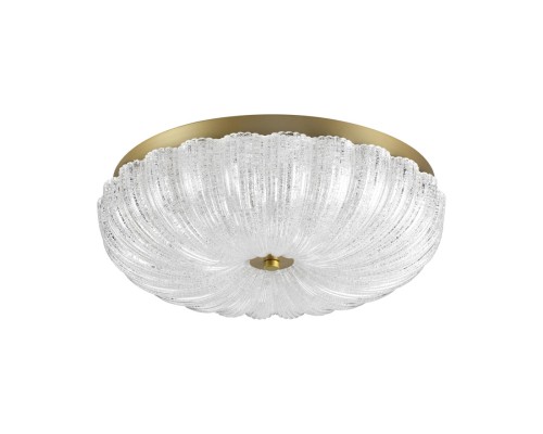 7719/48L PIKO LED SN 40 Светильник металл/стекло/прозрачный/золотой LED 48Вт 3000-6500K D400 IP20 пульт ДУ TESORO