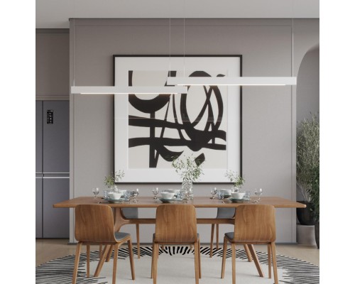 359549 LEDO NT25 000 белый Светильник подвесной диммир. со сменой цв.темпер. (пульт ДУ/прилож. Smart Life) IP20 LED 12/24W 220-240V 3000-5700К ITER