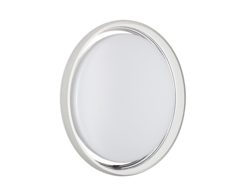 7697/DL MARON SN 93 Светильник пластик/белый/прозрачный LED 48Вт 3000-6000K D455 IP43 пульт ДУ HANI