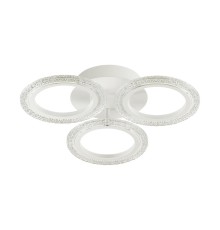 5203/48CL LEDIO LN22 белый Люстра потолочная с пультом ДУ LED 48W 3000-6000K 2896lm 220V SILAS