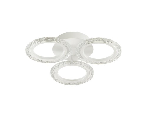 5203/48CL LEDIO LN22 белый Люстра потолочная с пультом ДУ LED 48W 3000-6000K 2896lm 220V SILAS