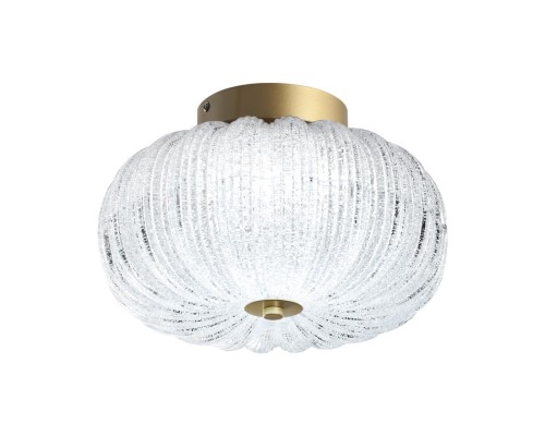 7720/24L PIKO LED SN 42 Светильник металл/стекло/прозрачный/золотой LED 24Вт 3000-6500K D300 IP20 пульт ДУ ANGELO