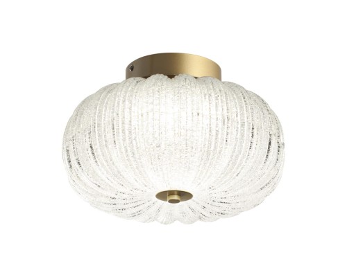 7720/24L PIKO LED SN 42 Светильник металл/стекло/прозрачный/золотой LED 24Вт 3000-6500K D300 IP20 пульт ДУ ANGELO