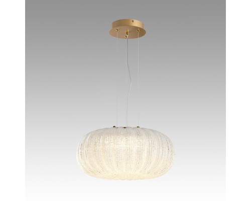 7720/36L PIKO LED SN 42 Светильник металл/стекло/прозрачный/золотой LED 36Вт 3000-6500K D400 IP20 пульт ДУ ANGELO