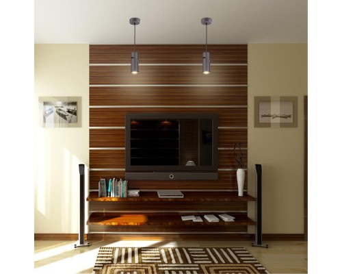 Светильник накладной Novotech 370591 Elite серебристый черный GU10 50 Вт