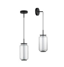 5409/11L HIGHTECH ODL_EX24 37 черный/прозрачный/металл/стекло/акрил Подвесной светильник LED 11W 3000K 720Лм JAM