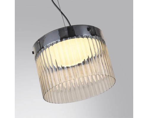 5047/24L L-VISION ODL24 303 черный/светл.янтарный/металл/стекло Подвес LED 24W 4000К 2715Лм PILLARI