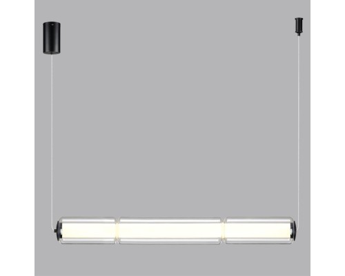 6698/19L L-VISION ODL24 147 Подвесной светильник черный/металл/акрил/стекло IP20 LED 19W  3000K FAU