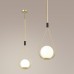 4810/1A PENDANT ODL21 447 золтой/черный/белый Подвес E14 1*40W FLARI