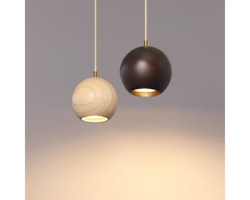 7061/1 MINIMA ODL25 237 Подвесной светильник светлое дерево/металл IP20 GU10 LED 7W 220V CAUCHO