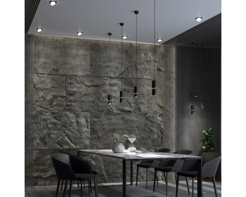 370909 OVER NT22 черный/золото Светильник накладной IP20 GU10 9W 220V DELTA