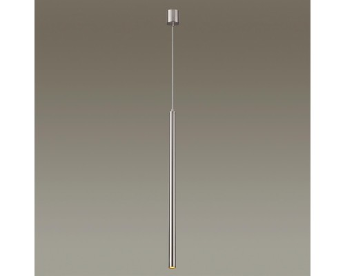 4375/3L HIGHTECH ODL23 123 матовый никель/металл Подвесной светильник (база для встройки в комплекте) IP20 LED 3W 240Лм 3000K FIANO