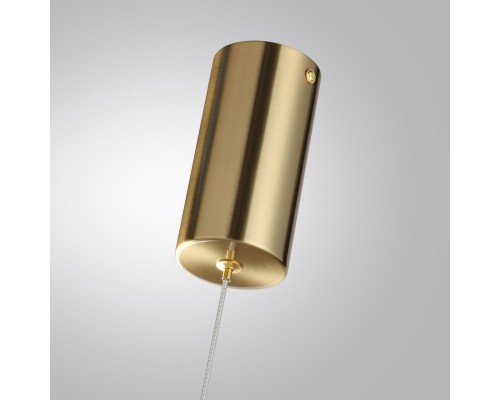 6639/12L HIGHTECH ODL24 металл/античная бронза/белые бусы из акрила Подвесной светильник IP 20 LED 12W 720Лм 3500K 220V MONELLA