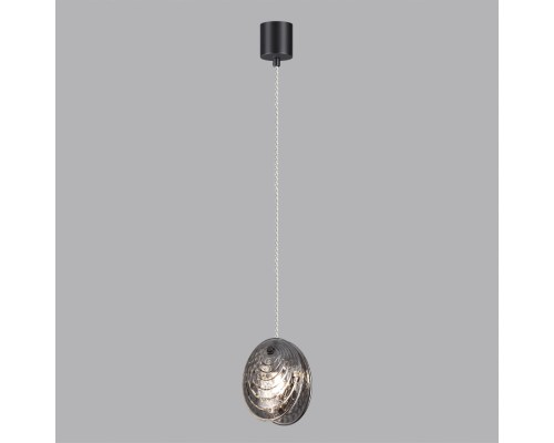 5038/1A MODERN ODL24 295 черный/дымчатый/металл/стекло Подвес G9 1*40W MUSSELS