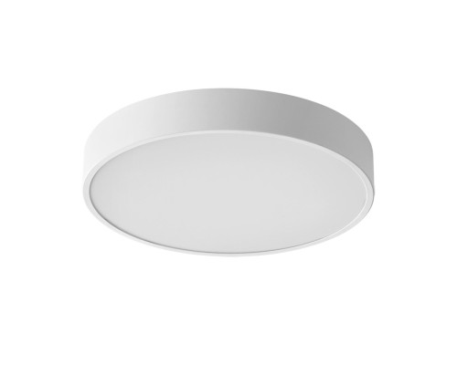 7757/48L MITRA LED SN Светильник металл/акрил/белый LED 40Вт+8Вт(подсветка) 4000K D500 IP20 QUASAR