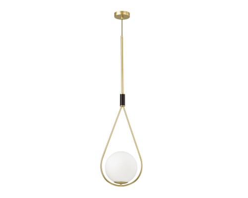 4810/1A PENDANT ODL21 447 золтой/черный/белый Подвес E14 1*40W FLARI