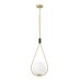 4810/1A PENDANT ODL21 447 золтой/черный/белый Подвес E14 1*40W FLARI