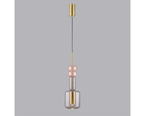 6504/1 SUSPENTIONI LN23 194 бронза, розовый, серый Подвес GU10 50W 220V VERONA