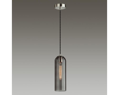 4805/1 PENDANT ODL21 291 никель/дымчатый Подвес E27 1*60W VOSTI