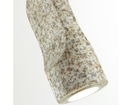 7010/1B L-VISION ODL25 Подвесной светильник серый/камень IP20 LED 1*5W 3000K 220V PIETRA