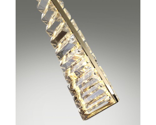 5674/10L LEDIO LN23 045 золотой Подвес LED 10W 3000K 550Лм 220V ROSELLE