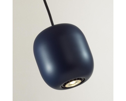 5060/1CA PENDANT ODL24 313 темн.синий/черныйметалл Подвес GU10 LED 4W COCOON