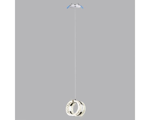 5029/8L L-VISION ODL24 451 хром/металл/акрил Подвес LED 8W 4000K 448лм MIRAGE