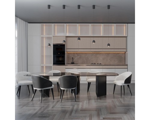 359342 OVER NT24 черный Светильник подвесной с механизмом регулировки высоты, провод 2м IP20 LED 7W 3000K 760Лм 170-265V SFERO