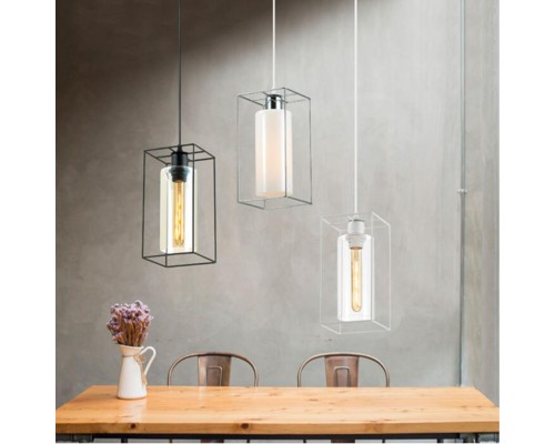 Подвес Lumion 3732/1 Elliot белый E27 1*60 Вт