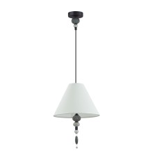 4896/1 MODERN ODL_EX23 27 черный матов./серый/молочный металл/керамика/ткань Подвес E27 1*40W SOCHI