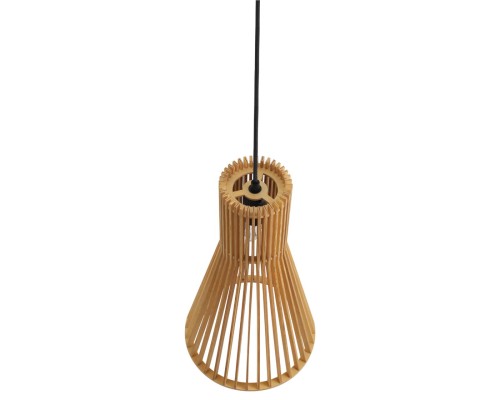 8384/1A ECO LN26 323 бежевый дерево Подвес E27 60W 220V GERDA