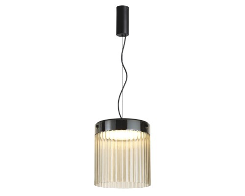 5047/20L L-VISION ODL24 303 черный/светл.янтарный/металл/стекло Подвес LED 20W 4000К 2238Лм PILLARI