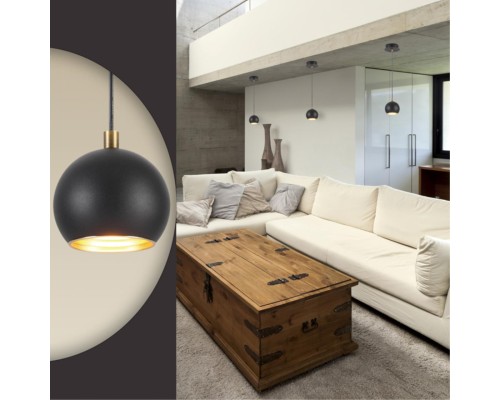 Подвес Lumion 3635/1 Neruni черный с бронзой G9 40 Вт