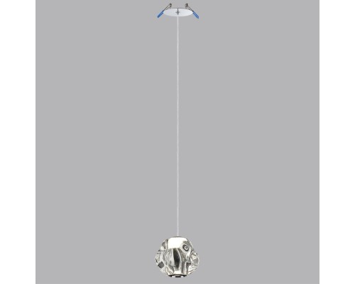 5084/5L L-VISION  хром/прозрачный/металл/акрил Подвес LED 5W 4000K 250lm JEMSTONE