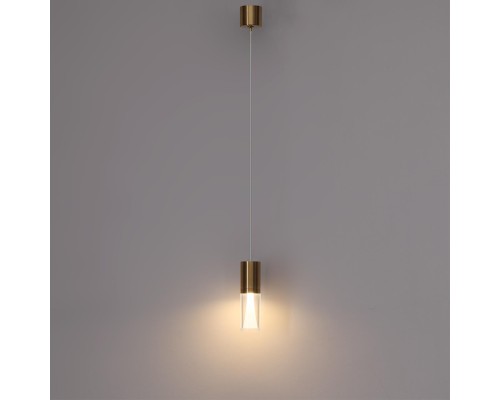 7144/4L HIGHTECH ODL26 515 светильник античная бронза/акрилл/металл IP20 LED 4W 280Лм 3000K 180° 220V DEFANCE